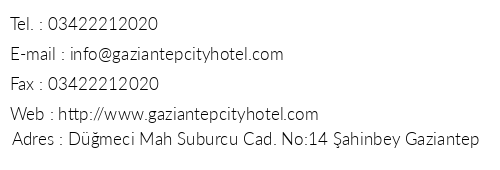 Pamuk City Hotel telefon numaralar, faks, e-mail, posta adresi ve iletiim bilgileri